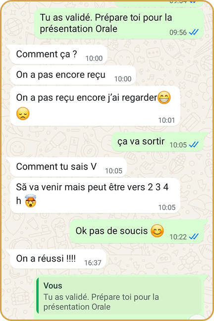 Temoignage 1