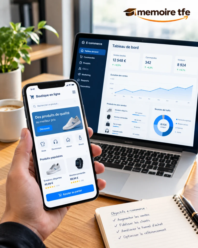 Digitalisation du processus de vente e-commerce