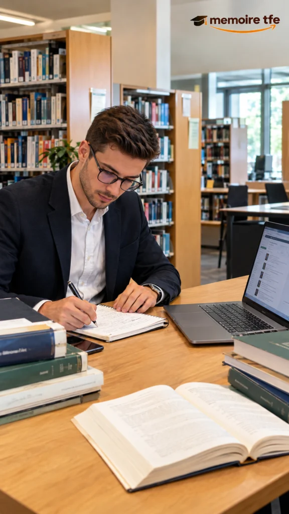 Où trouver un exemple de mémoire en gestion