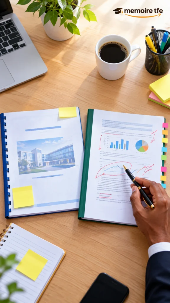 Différence entre un rapport de stage et un mémoire en gestion
