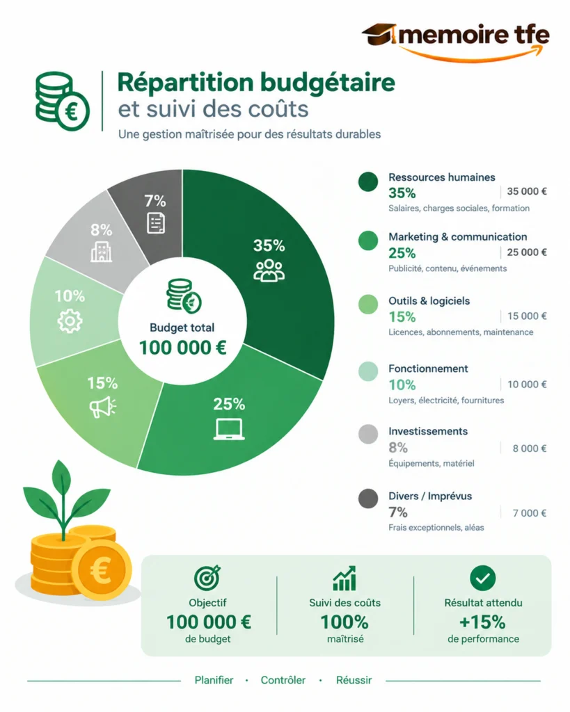 Répartition budgétaire et suivi des coûts