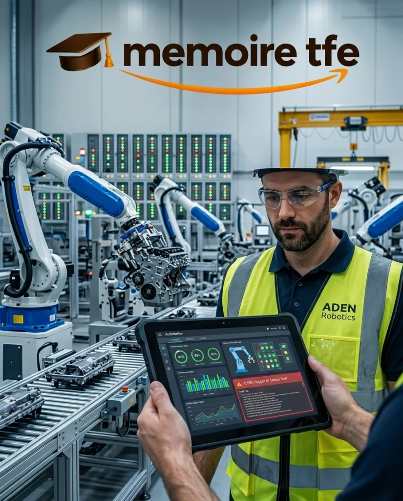 Surveillance d'une ligne de production automatisée par un ingénieur