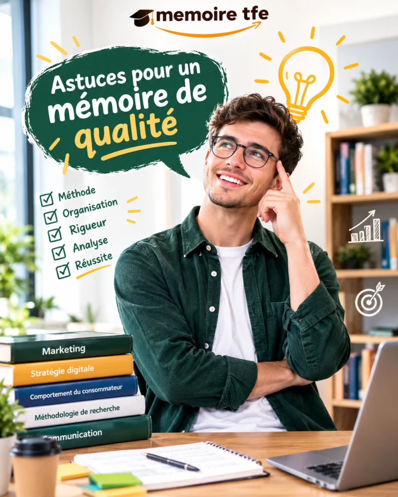 Astuces pour un mémoire de qualité